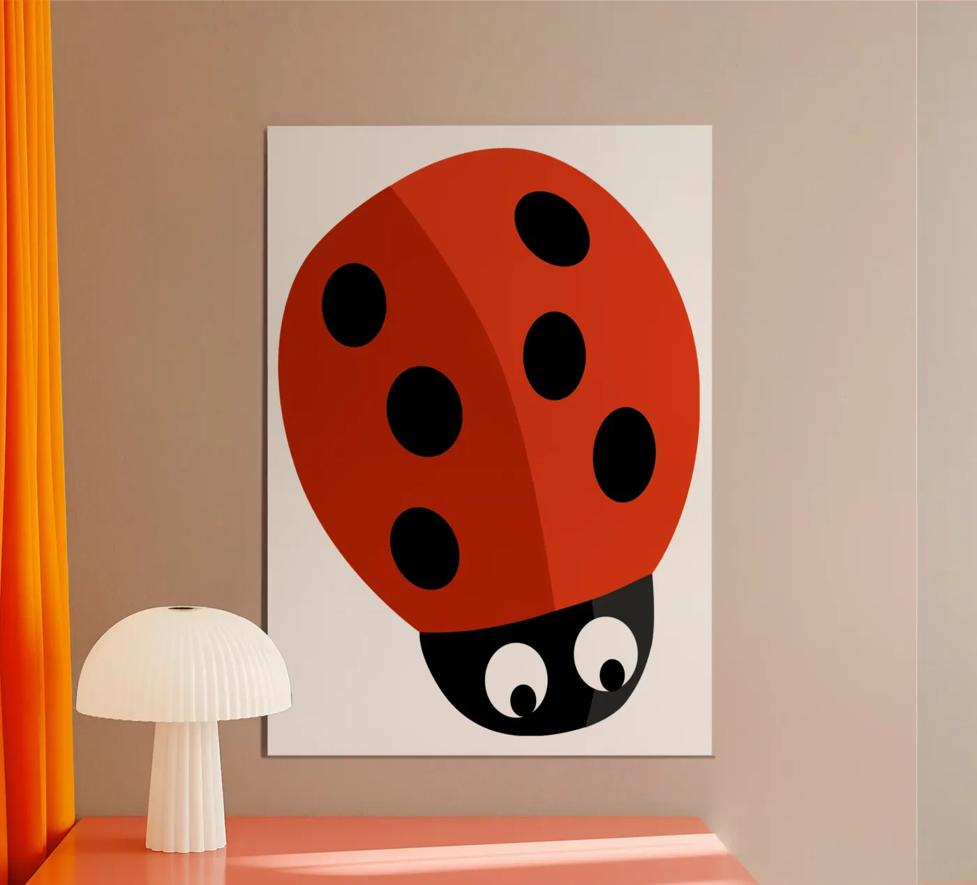 Coccinella alluminio dibond da C.WILL
