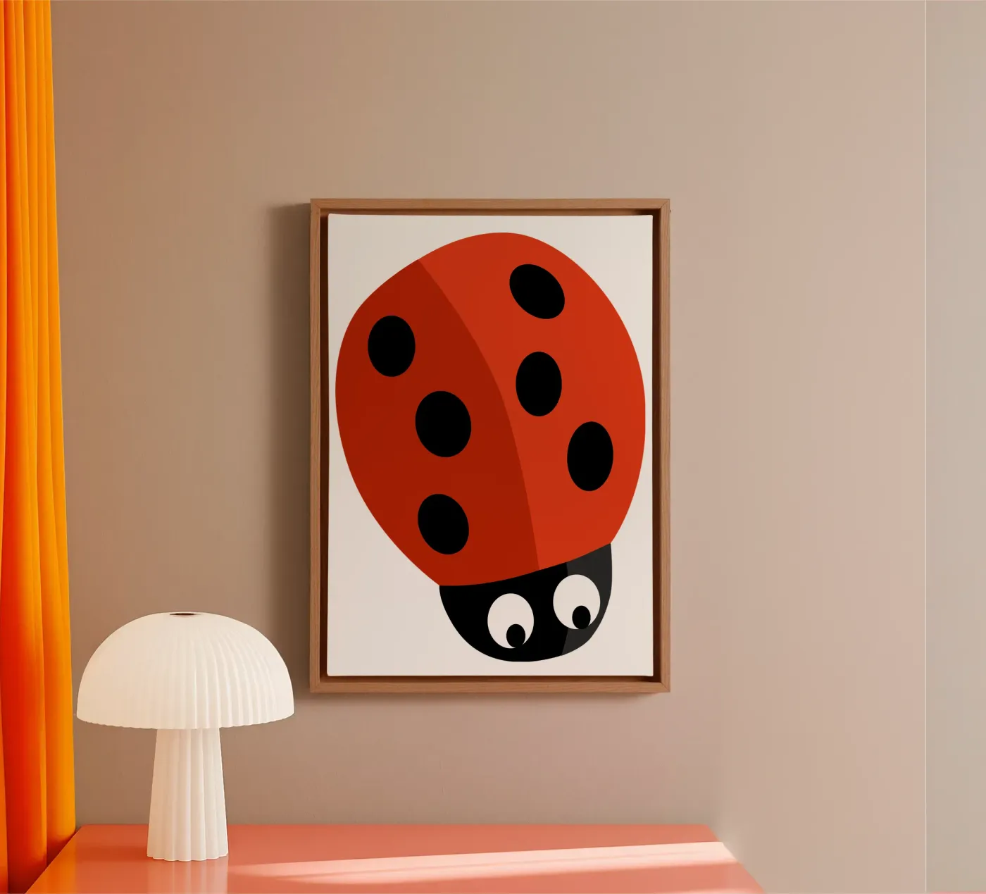 Ladybug canvas van C.WILL