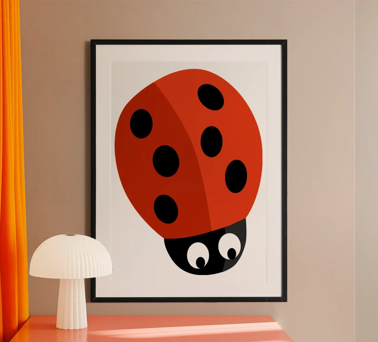 Ladybug poster by C.WILL