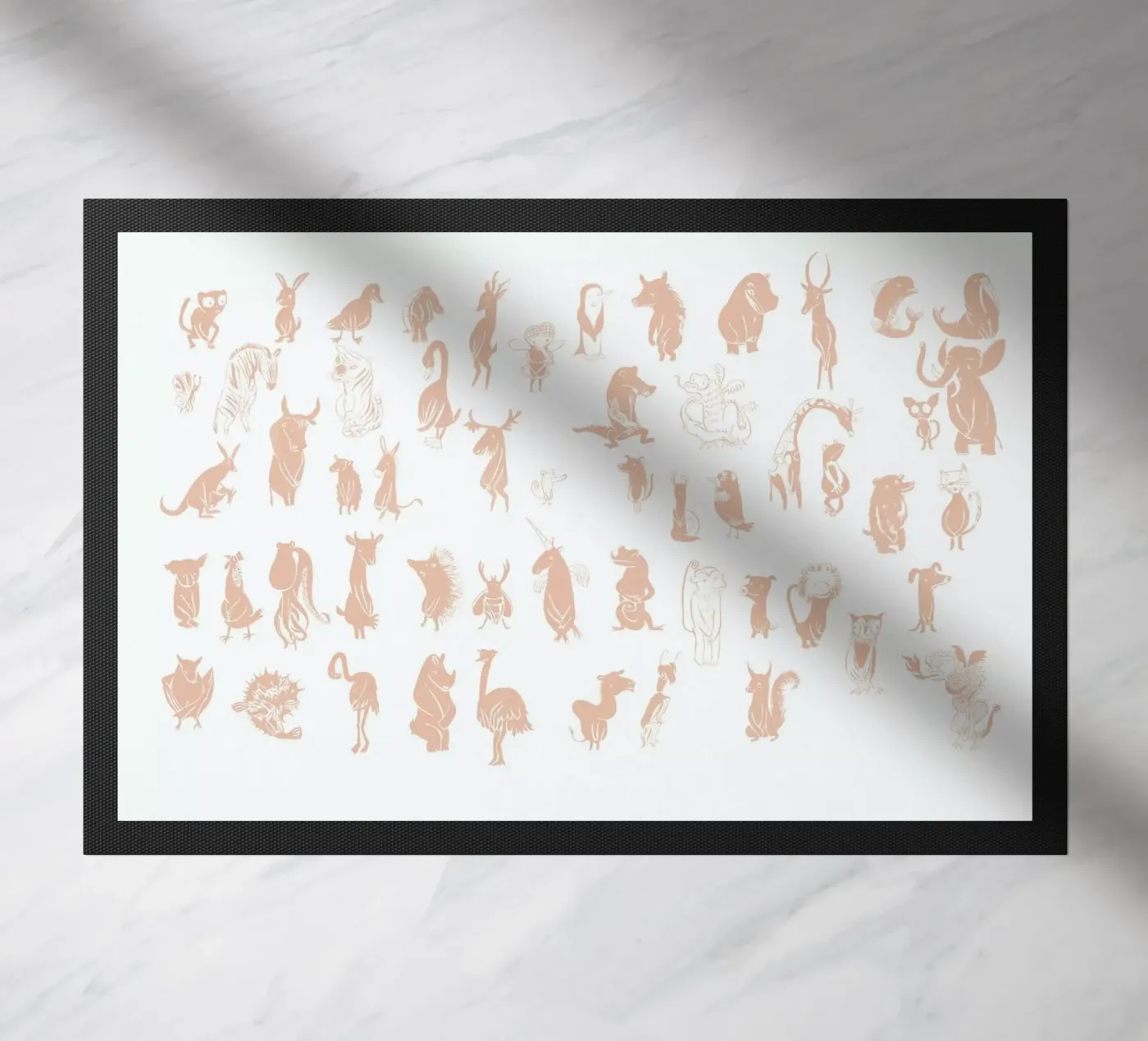 Naked doormat by Monika Aichele