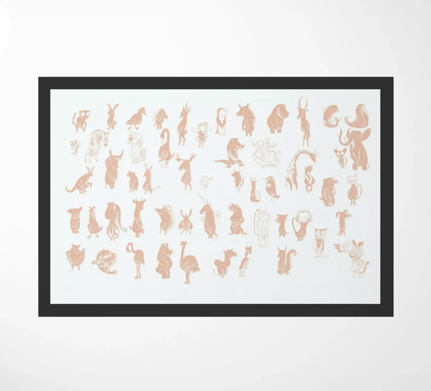 Naked doormat by Monika Aichele