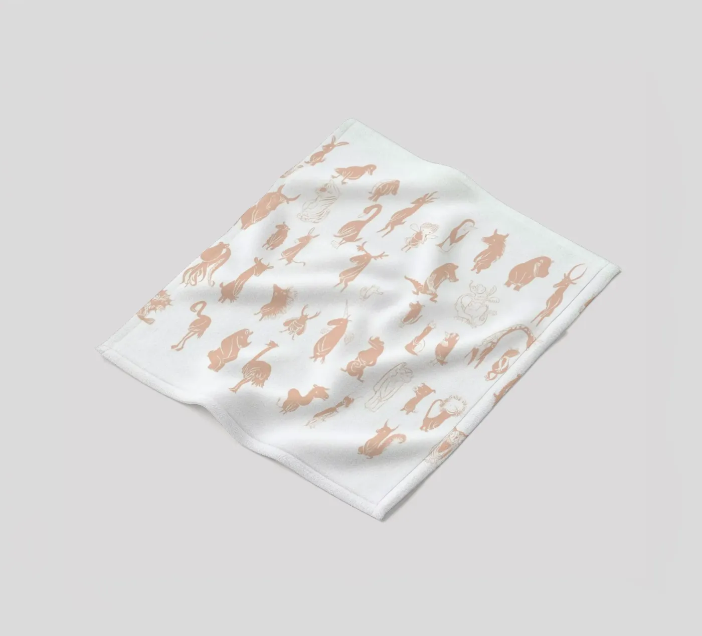 Naked Fleecedecke von Monika Aichele