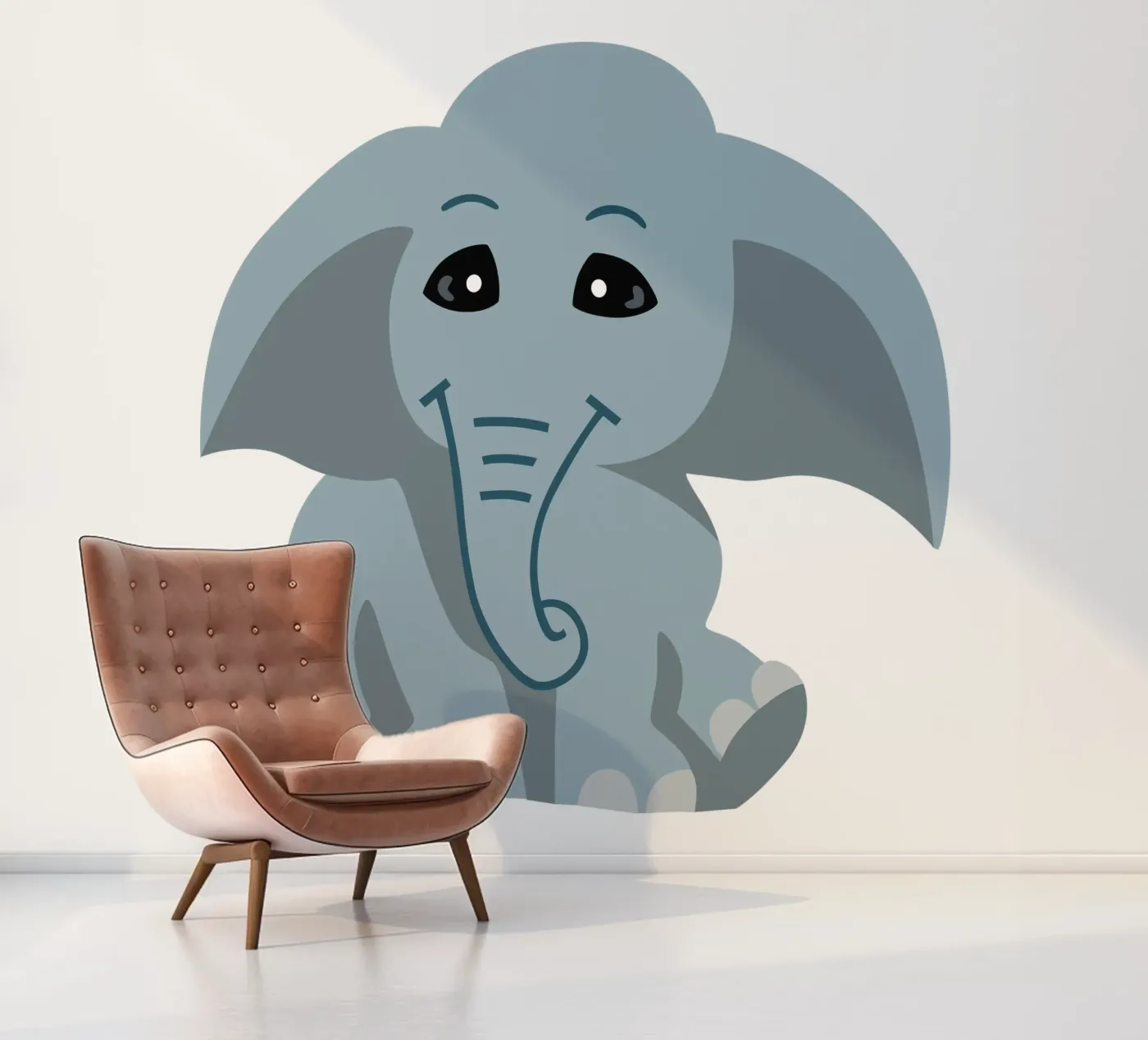 Olifant fotobehang van C.WILL