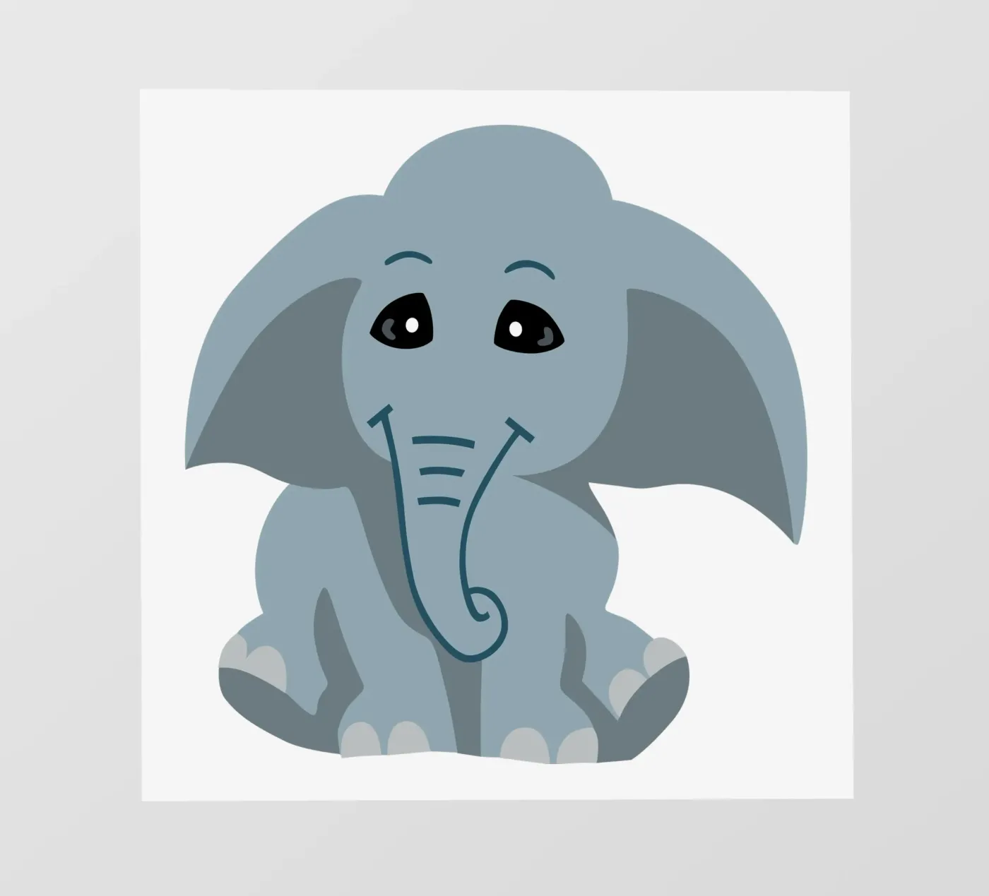 Olifant fotobehang van C.WILL