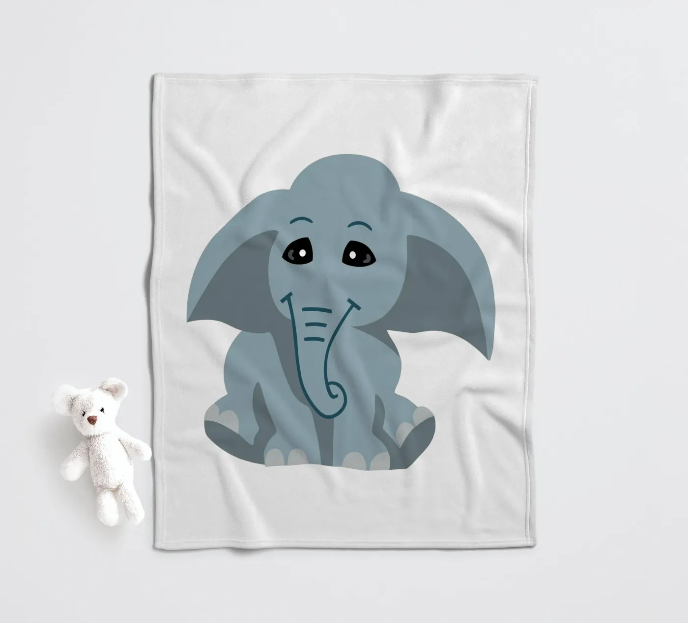 Elefant Fleecedecke von C.WILL