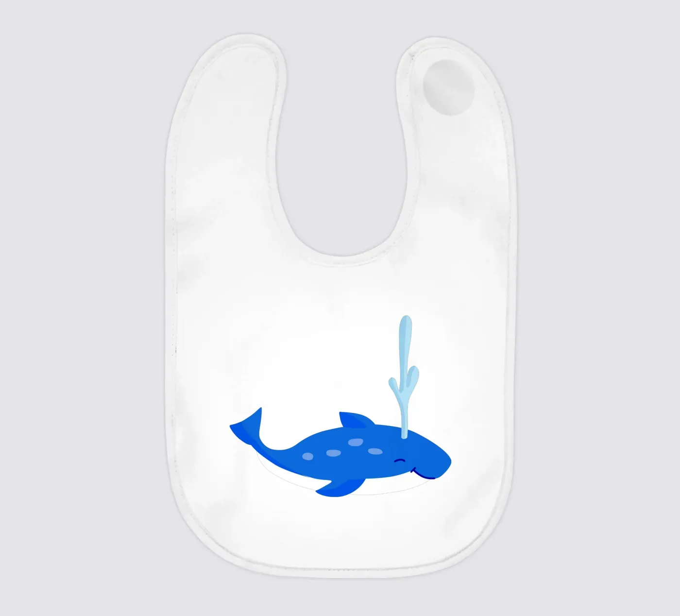 Whale bavaglino da C.WILL