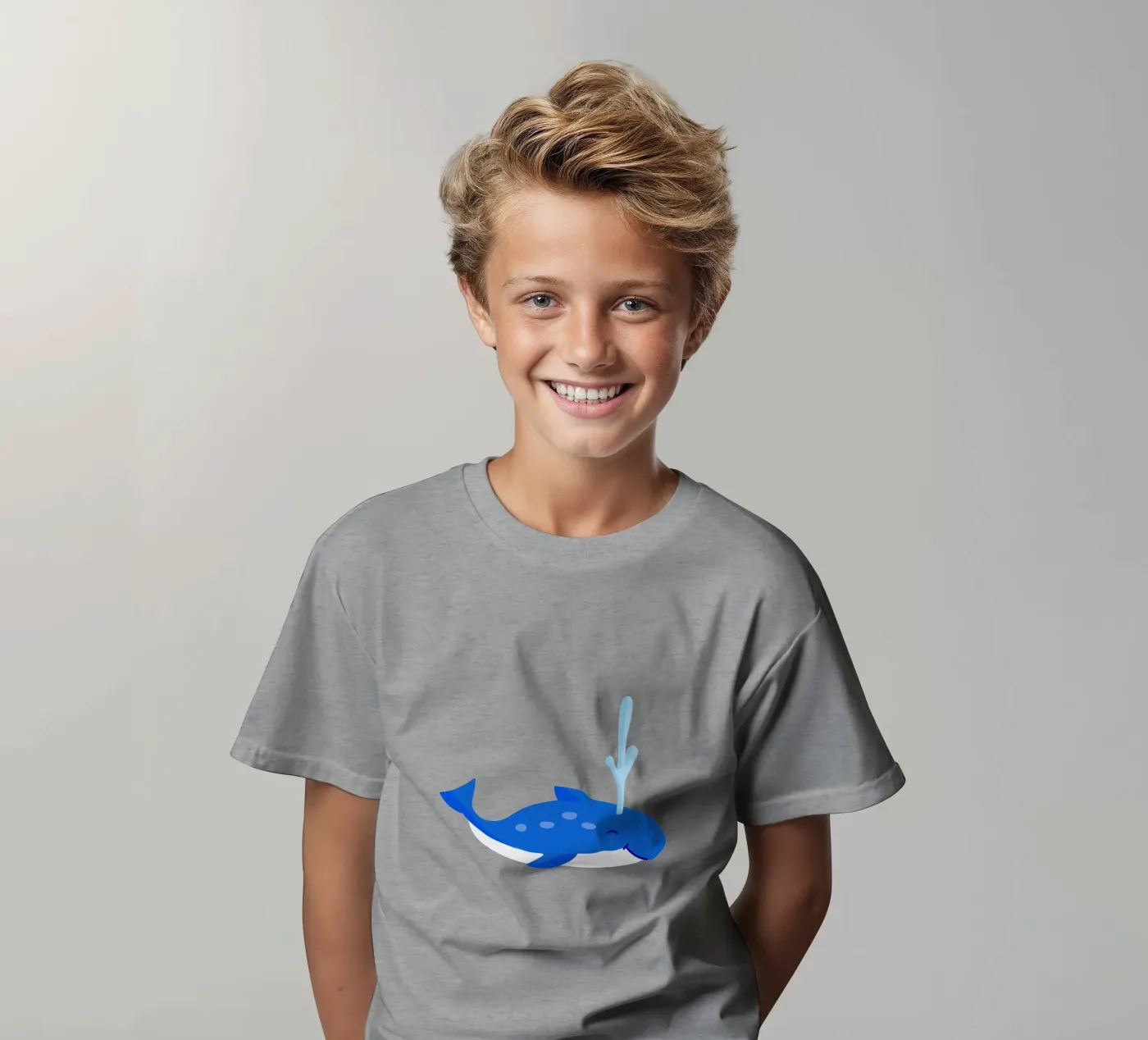 Walvis kinder t-shirt van C.WILL