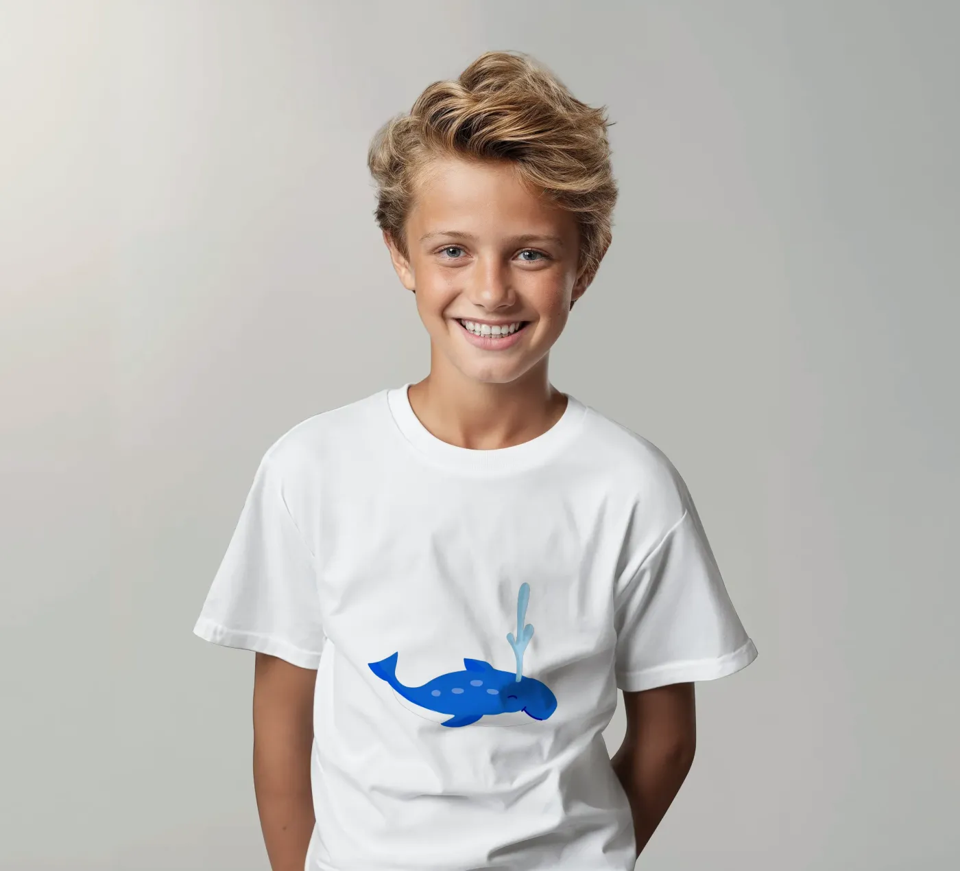 Walvis kinder t-shirt van C.WILL