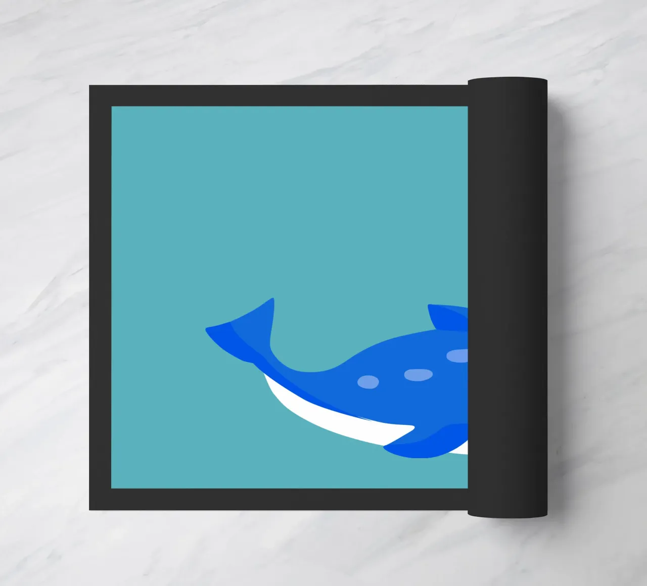 Walvis deurmat van C.WILL