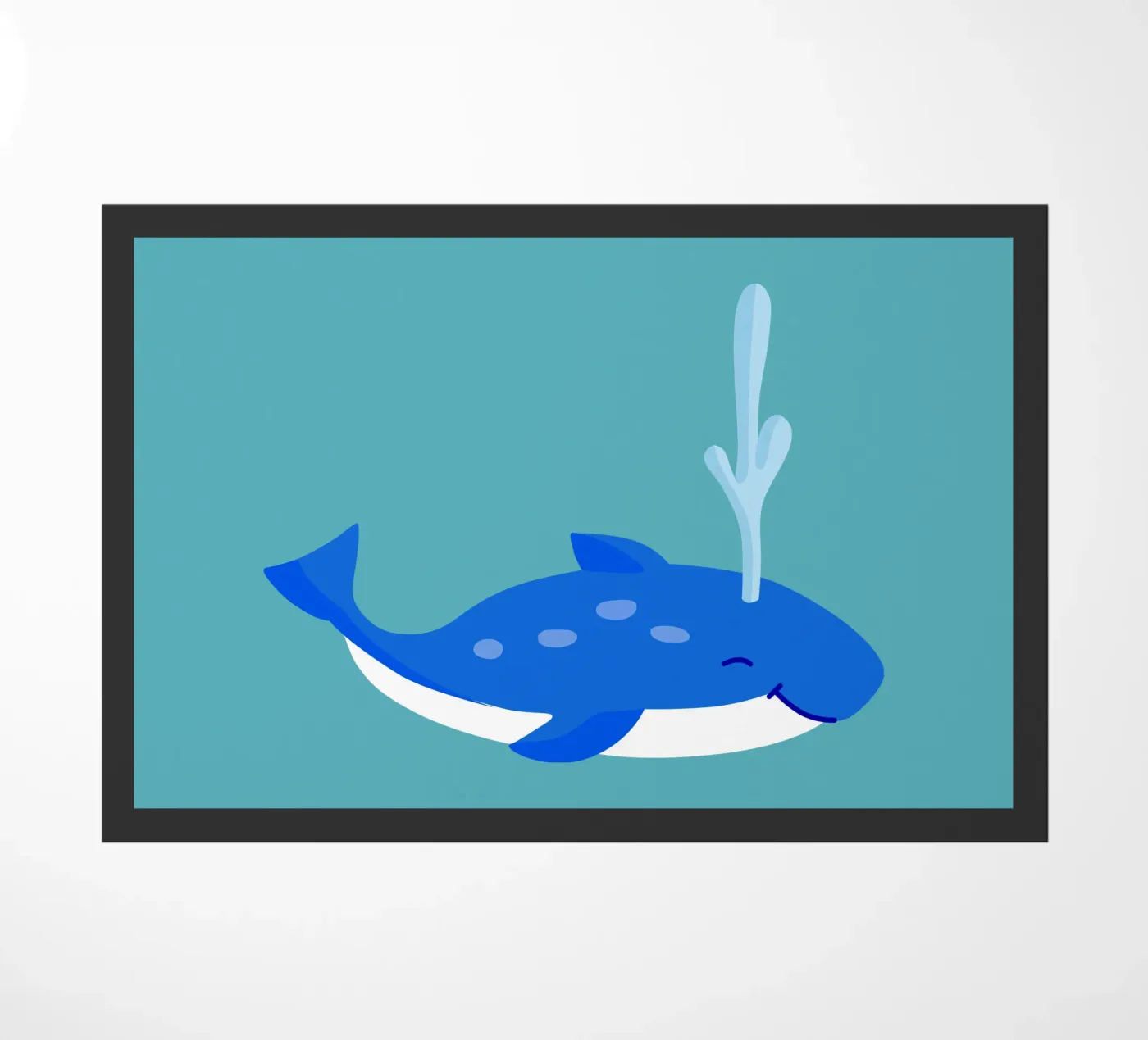 Whale paillasson de C.WILL