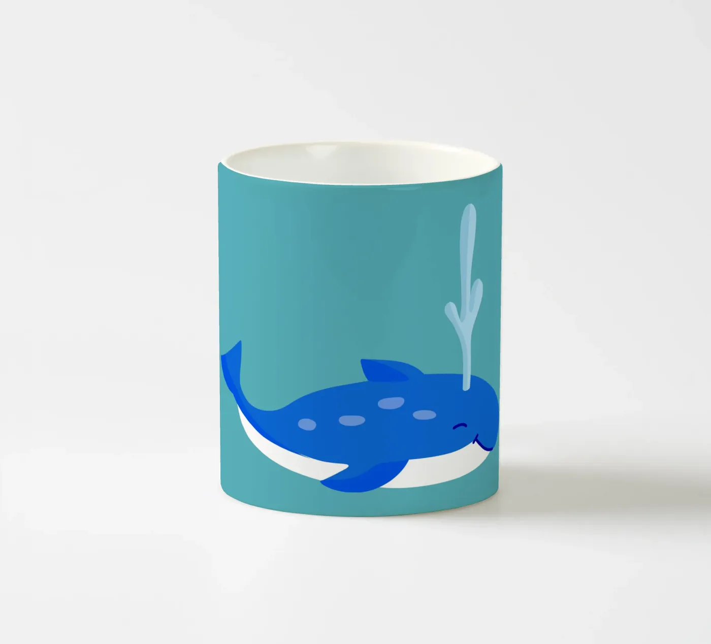 Whale ceramic mug by C.WILL