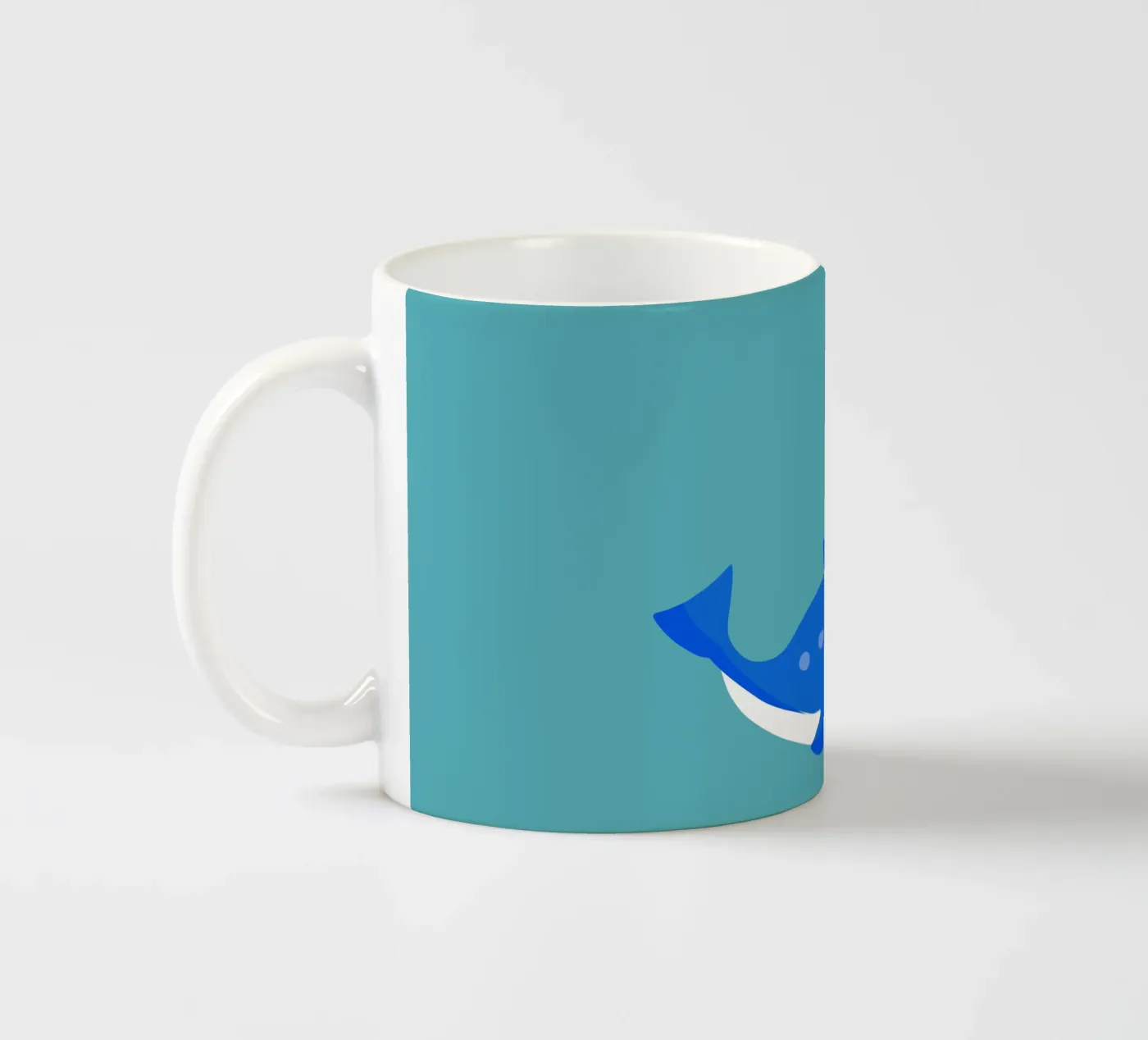 Whale ceramic mug by C.WILL