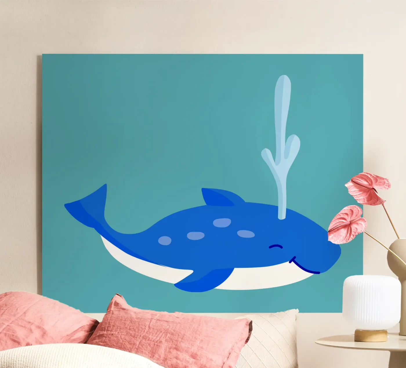 Whale plexiglas de C.WILL