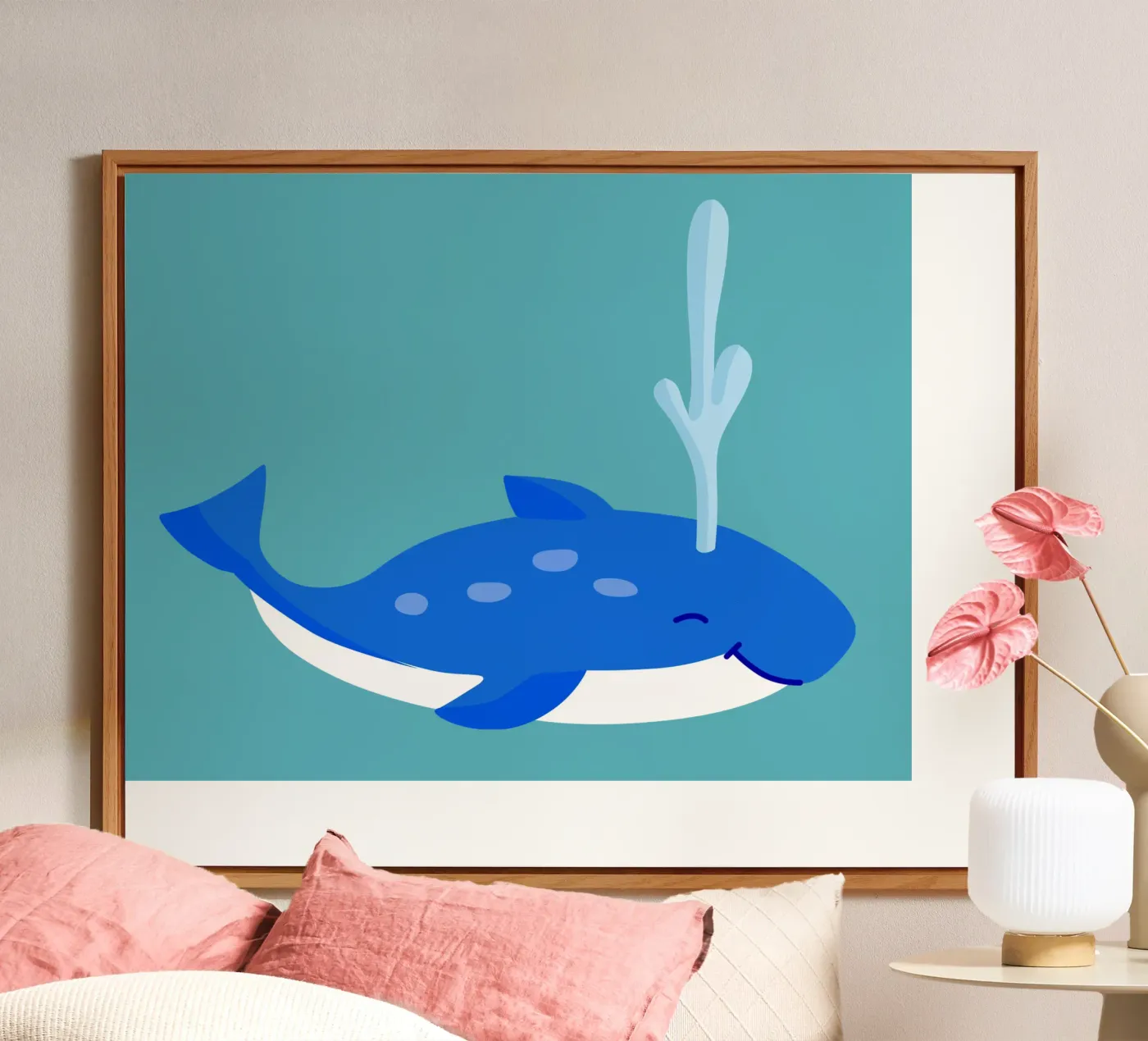 Walvis forex-plaat van C.WILL