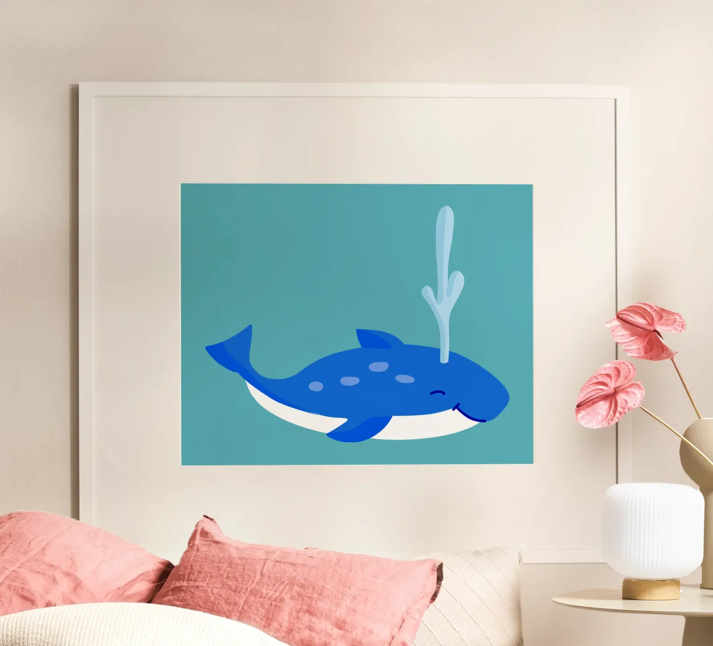 Whale poster da C.WILL