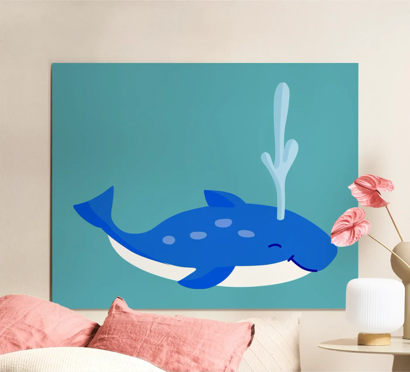 Whale poster da C.WILL