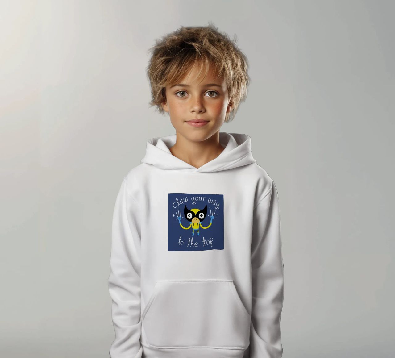 Claw Your Way to the Top felpa bambino con cappuccio da DinoMike