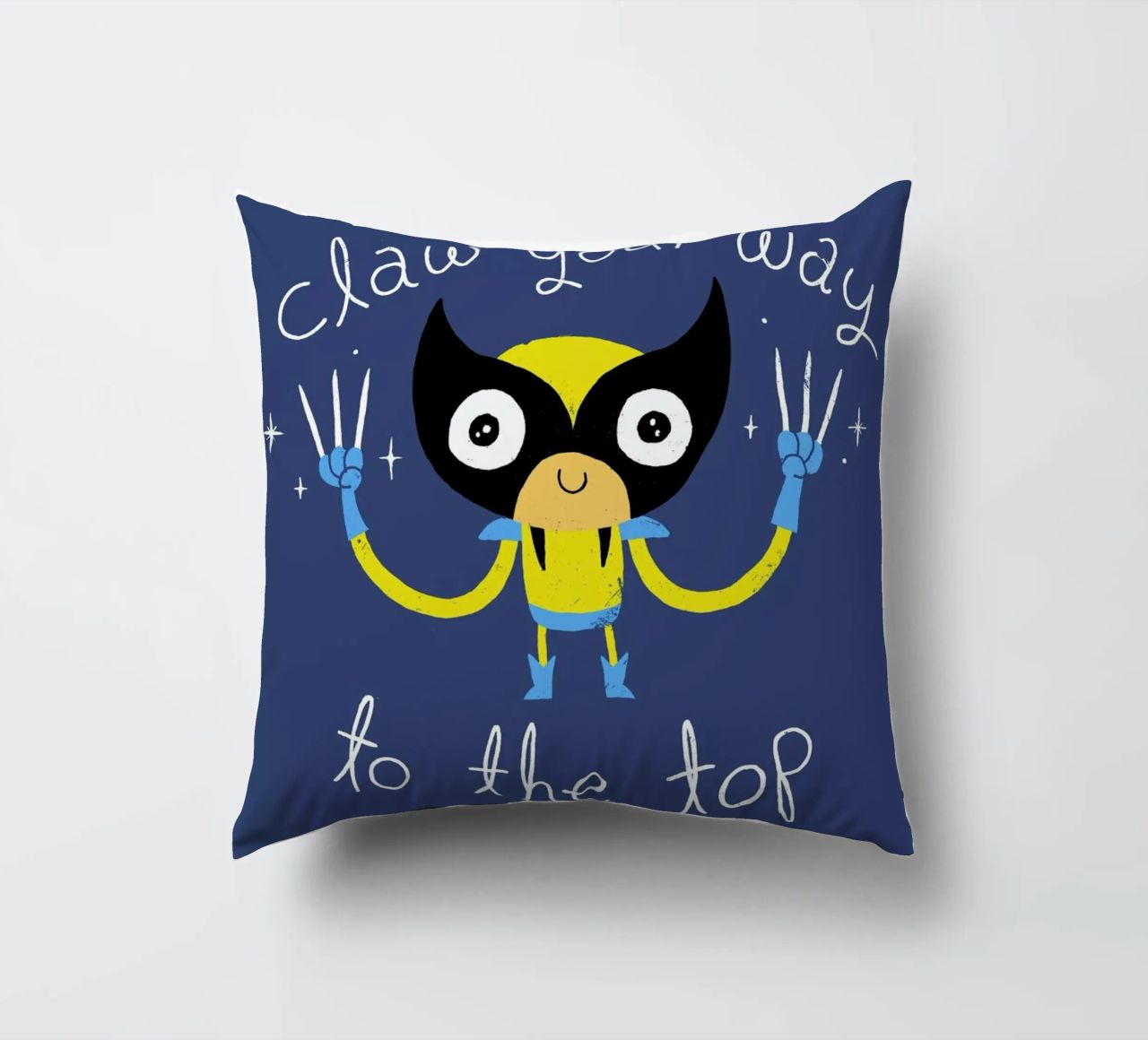 Claw Your Way to the Top cuscino da DinoMike