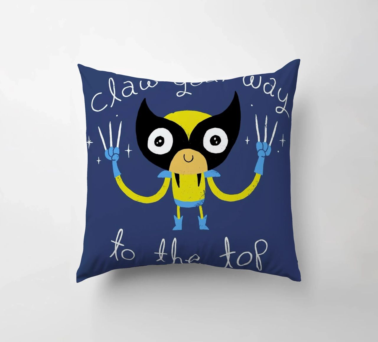 Claw Your Way to the Top cuscino da DinoMike