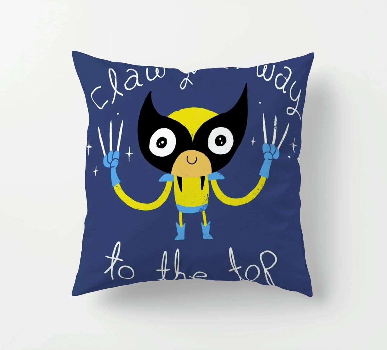 Claw Your Way to the Top cuscino da DinoMike