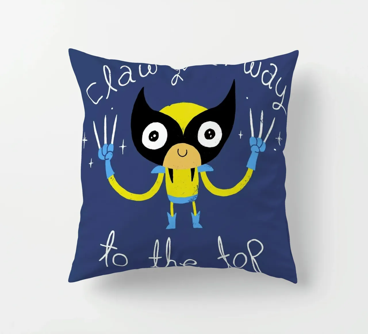Claw Your Way to the Top cuscino da DinoMike