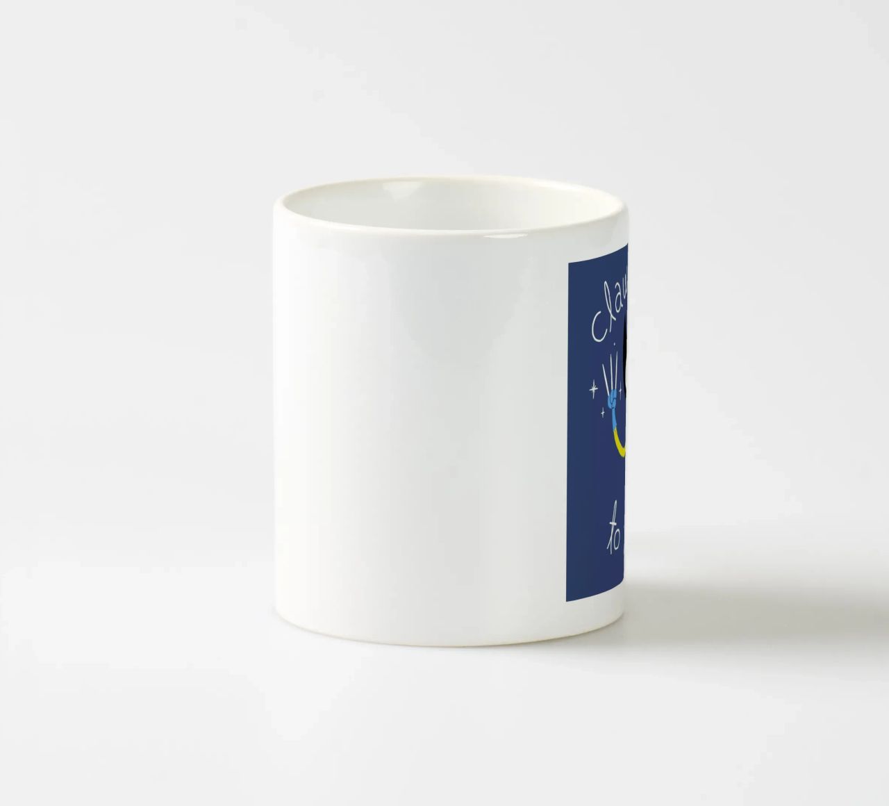 Claw Your Way to the Top tazza in ceramica da DinoMike