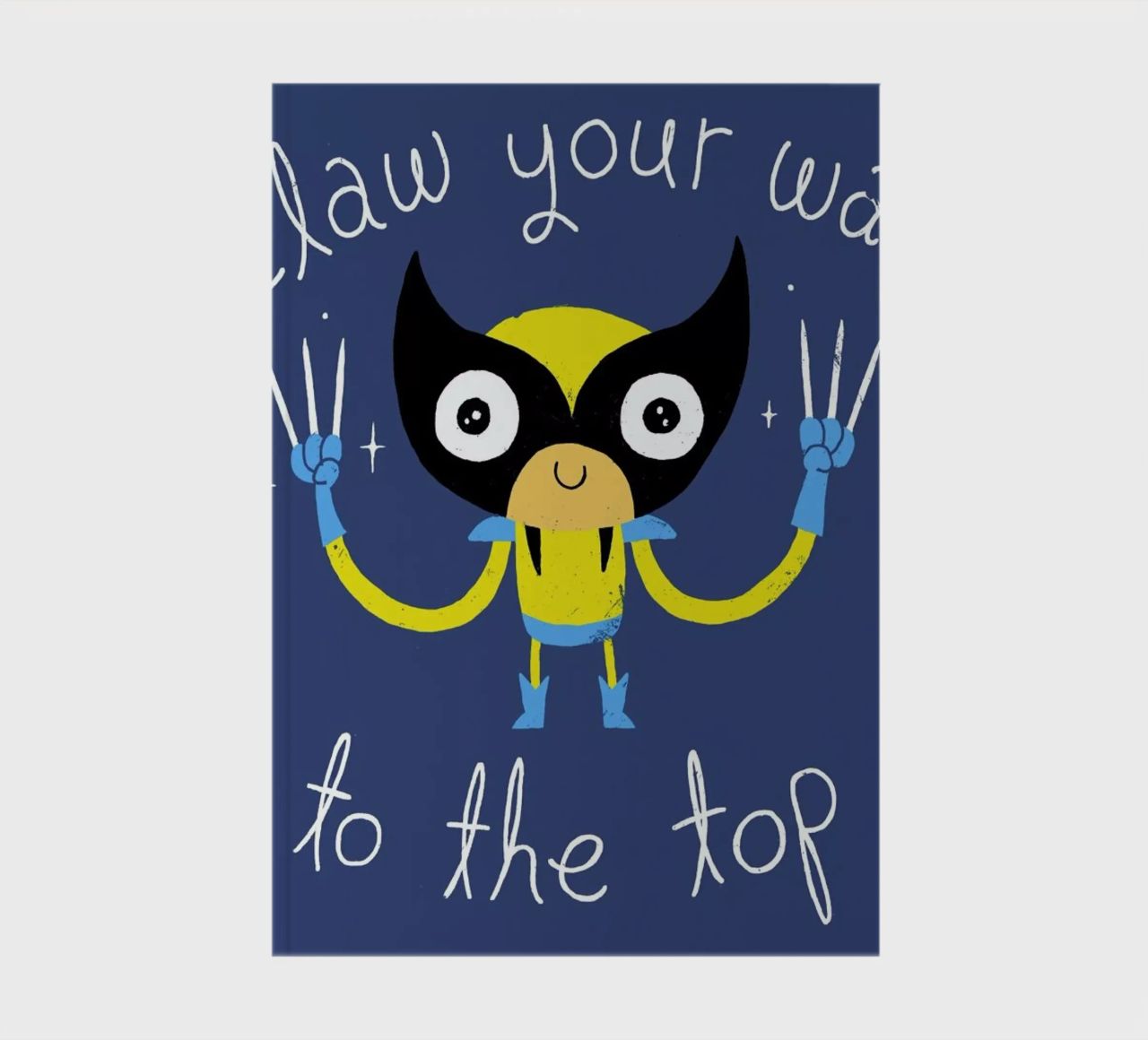 Claw Your Way to the Top notebook by DinoMike
