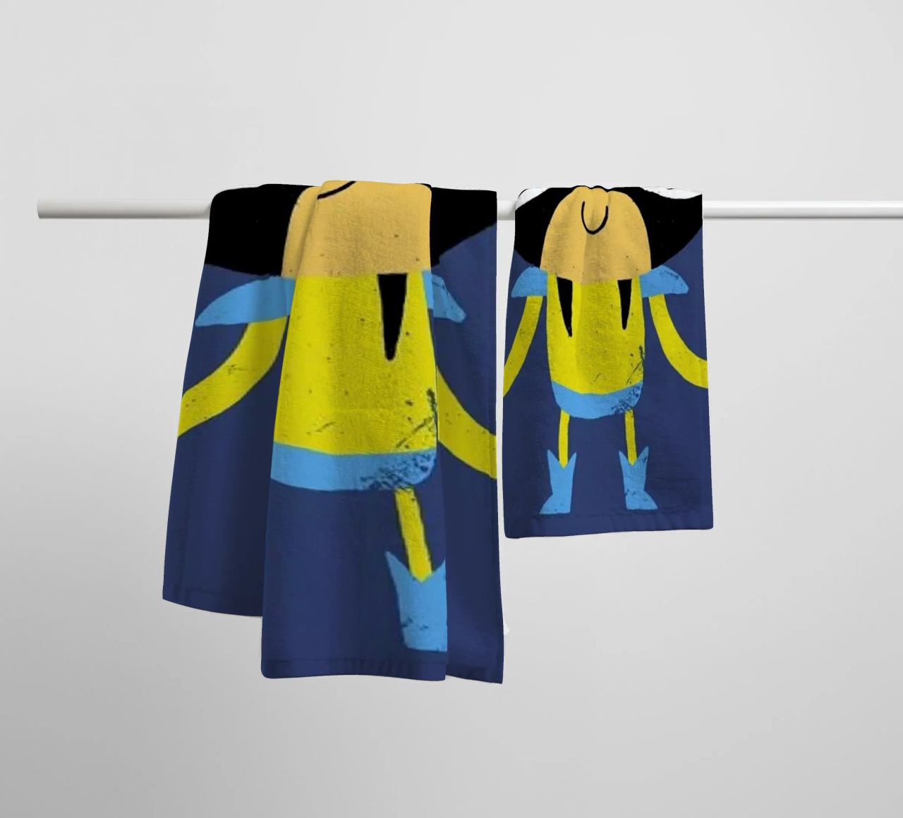 Claw Your Way to the Top towel by DinoMike