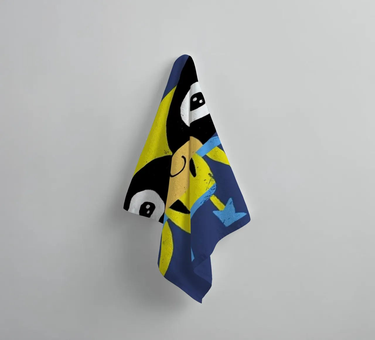 Claw Your Way to the Top badhanddoek van DinoMike