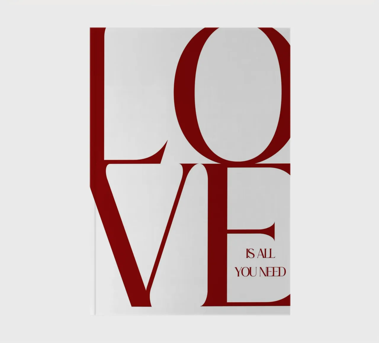 LOVE is all you need notebook by ramosashop