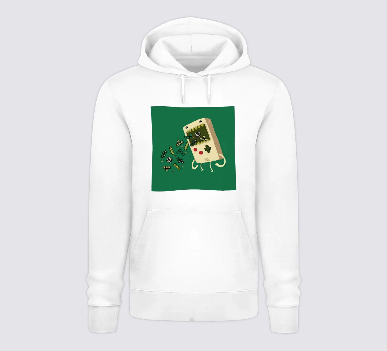 Pixel Puke felpa con cappuccio da DinoMike