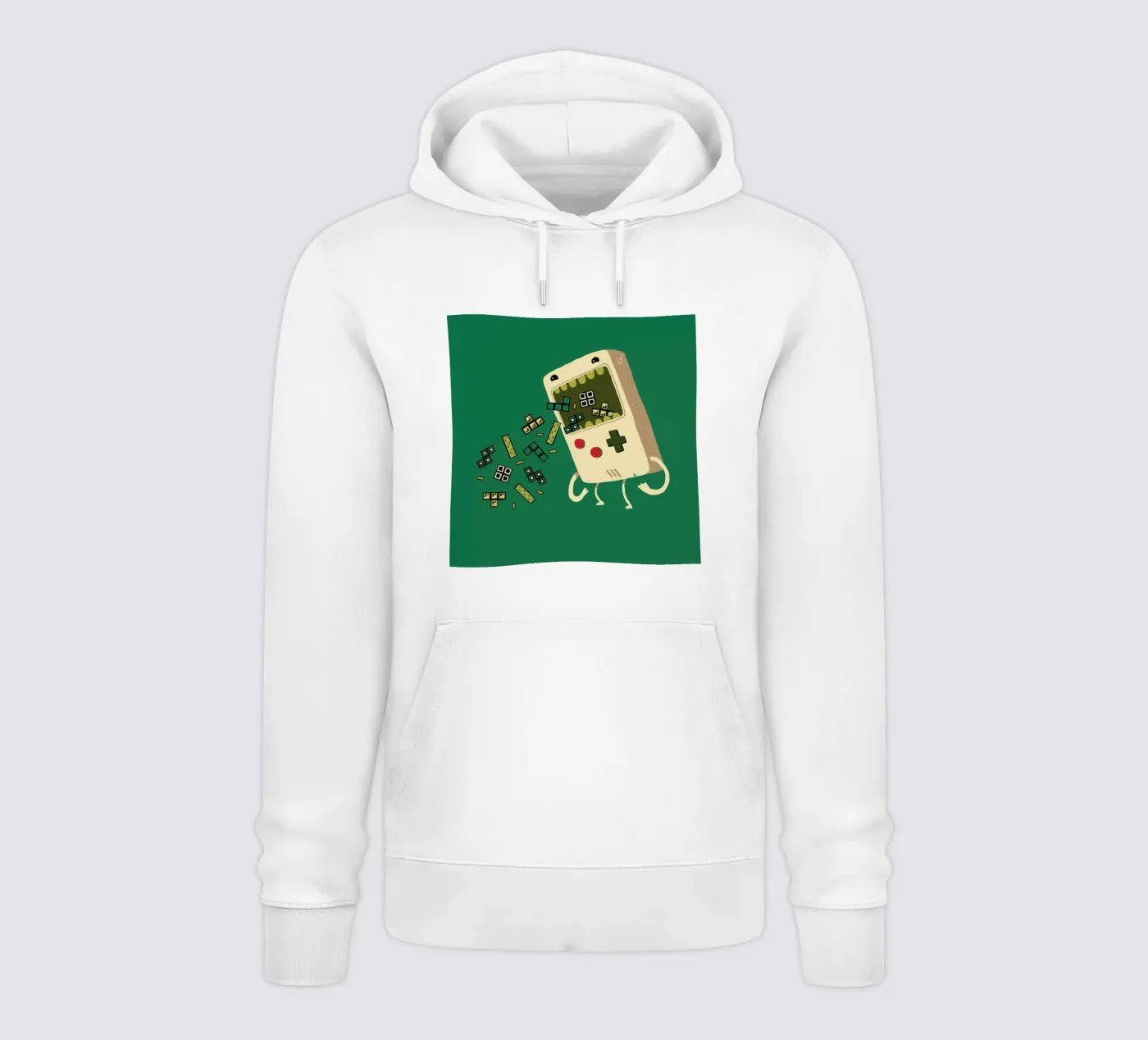 Pixel Puke hoodie by DinoMike