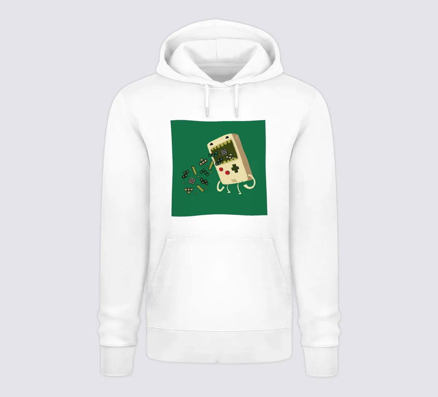 Pixel Puke hoodie by DinoMike