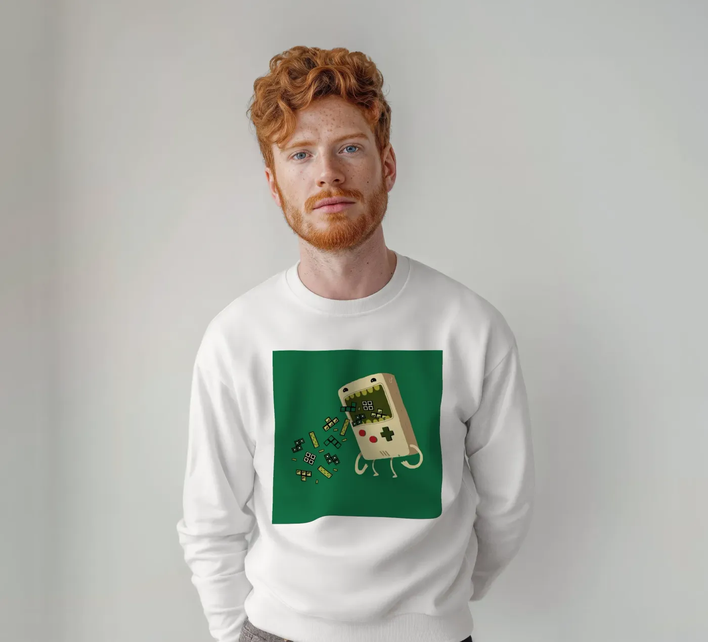 Pixel Puke felpa da DinoMike