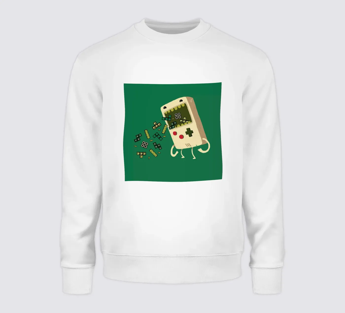 Pixel Puke sweatshirt van DinoMike