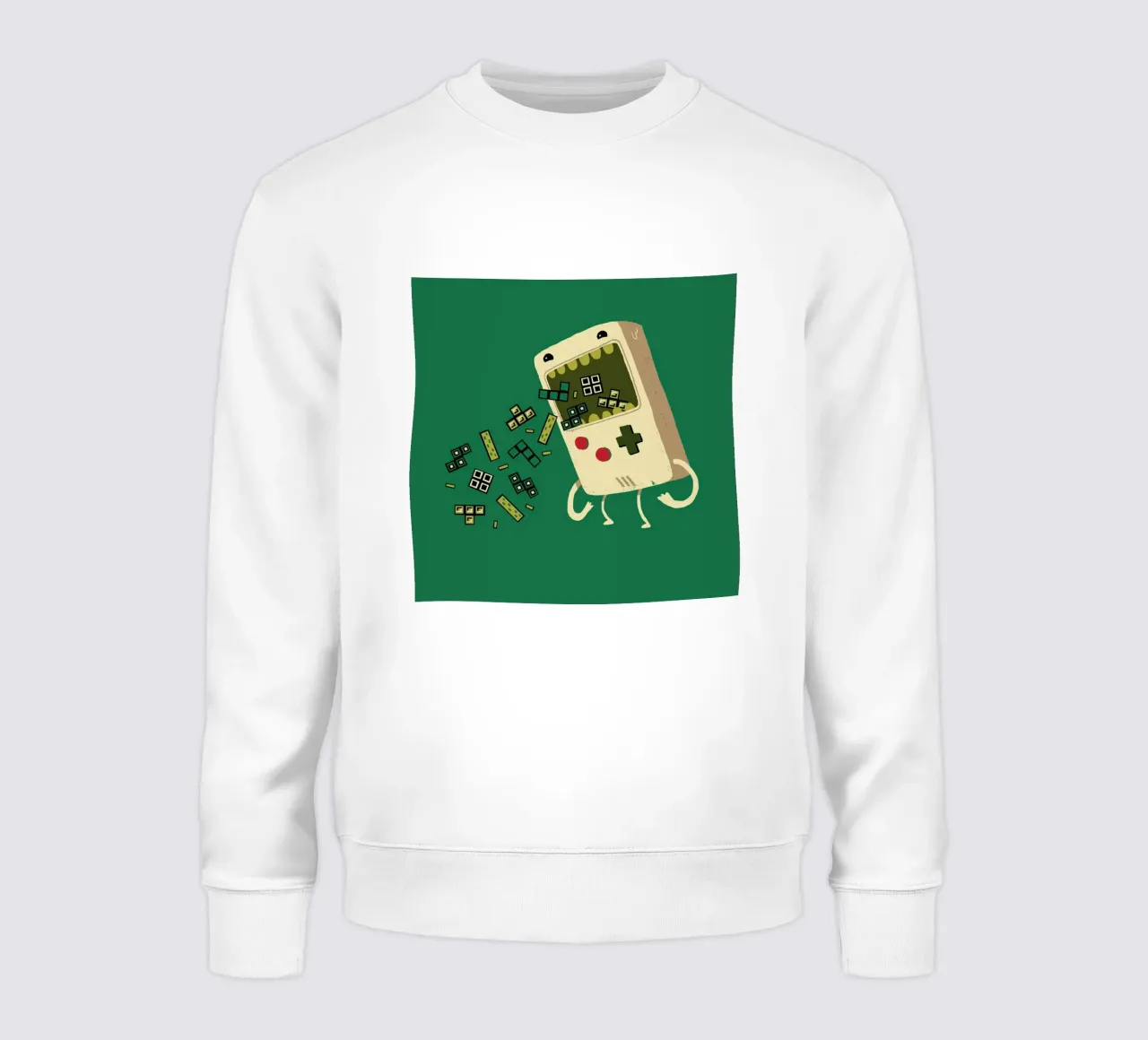 Pixel Puke Sweatshirt von DinoMike