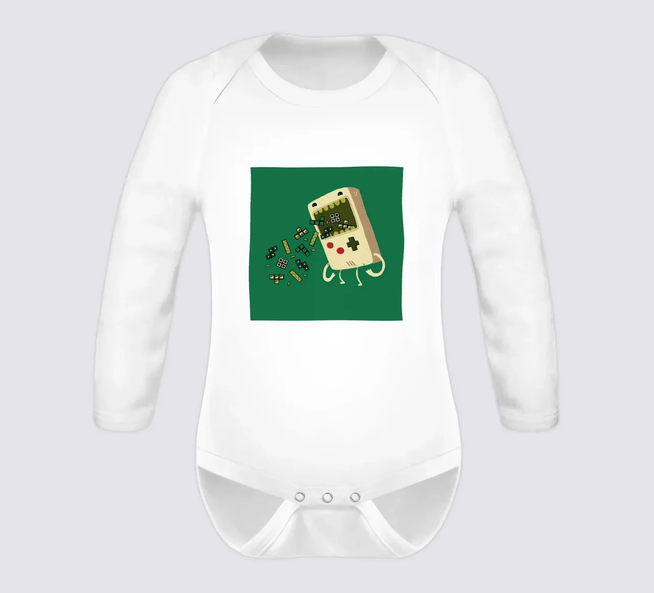 Pixel Puke body manches longues de DinoMike