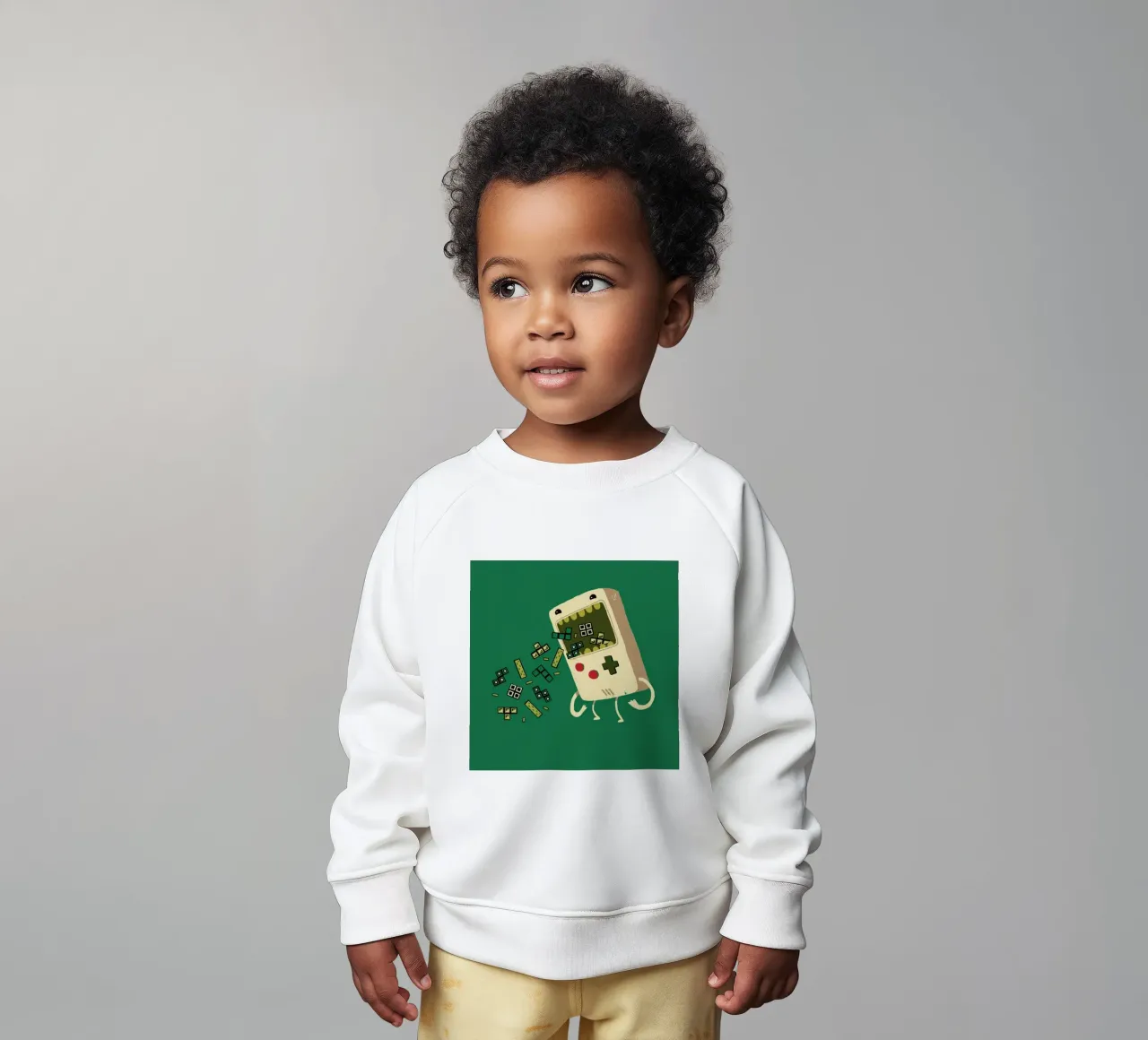 Pixel Puke sudadera de bebé de DinoMike