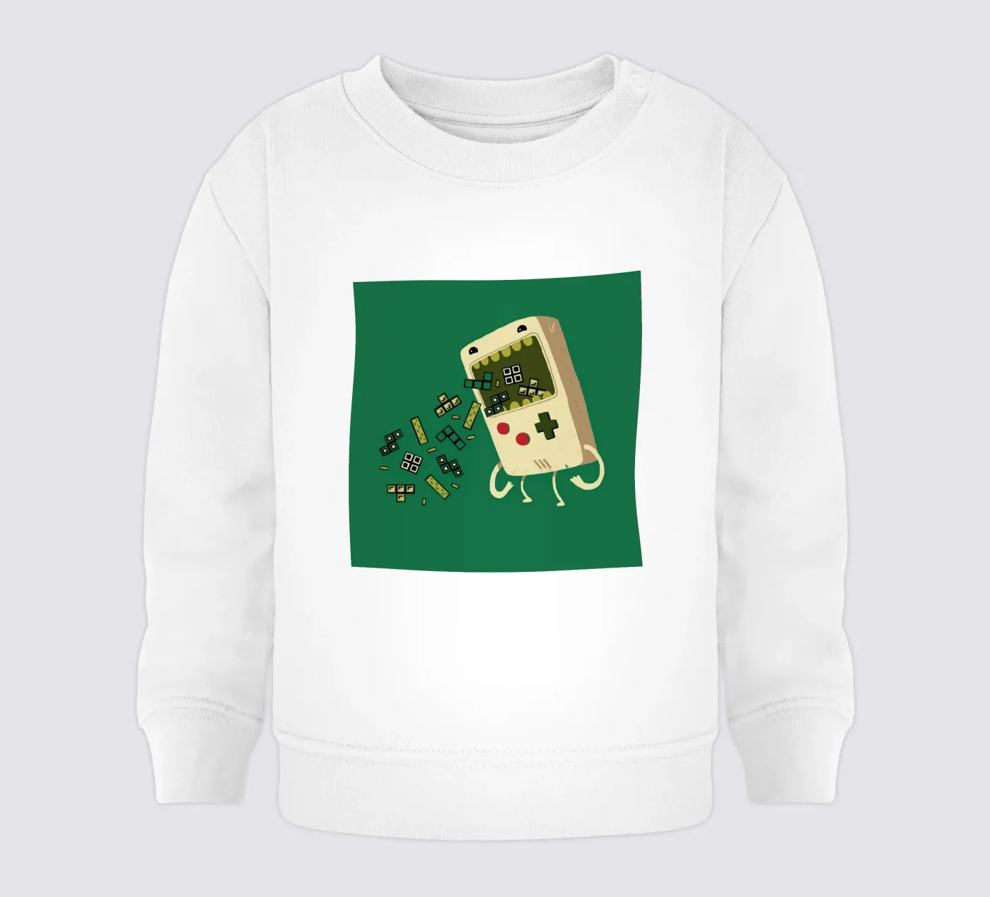 Pixel Puke felpa neonato da DinoMike