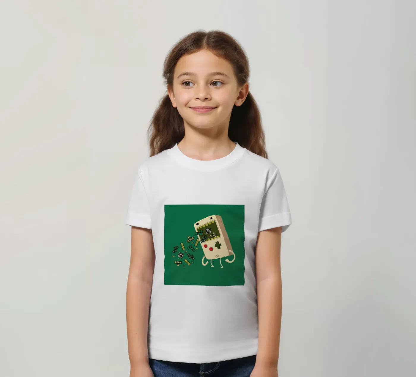 Pixel Puke kinder t-shirt van DinoMike