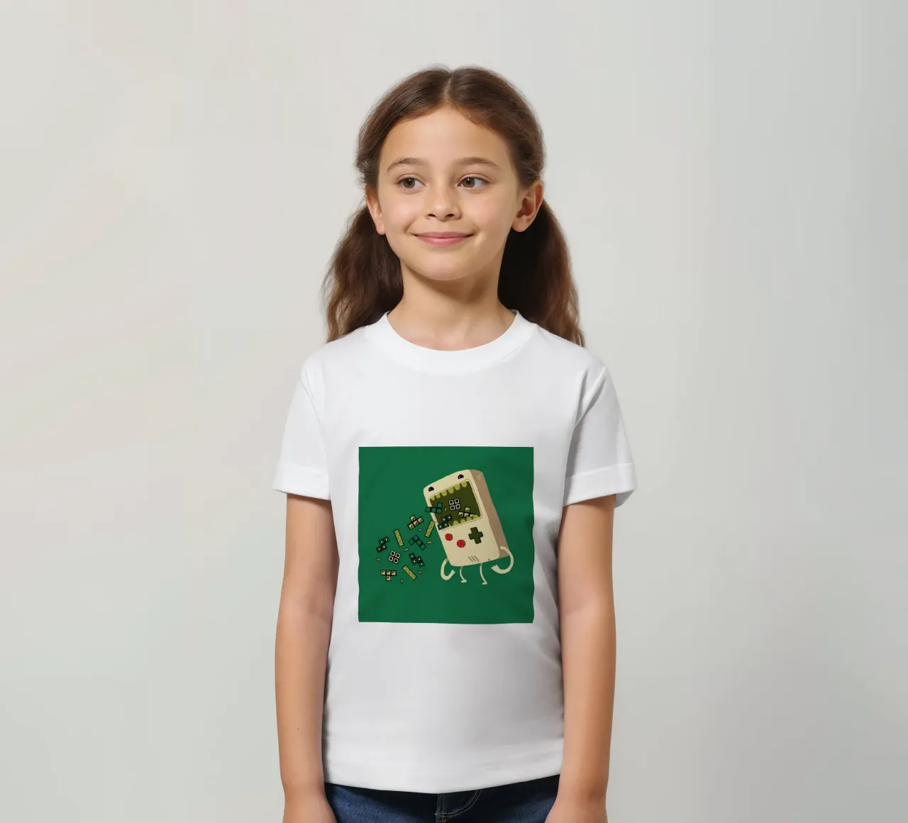 Pixel Puke t-shirt bambini da DinoMike