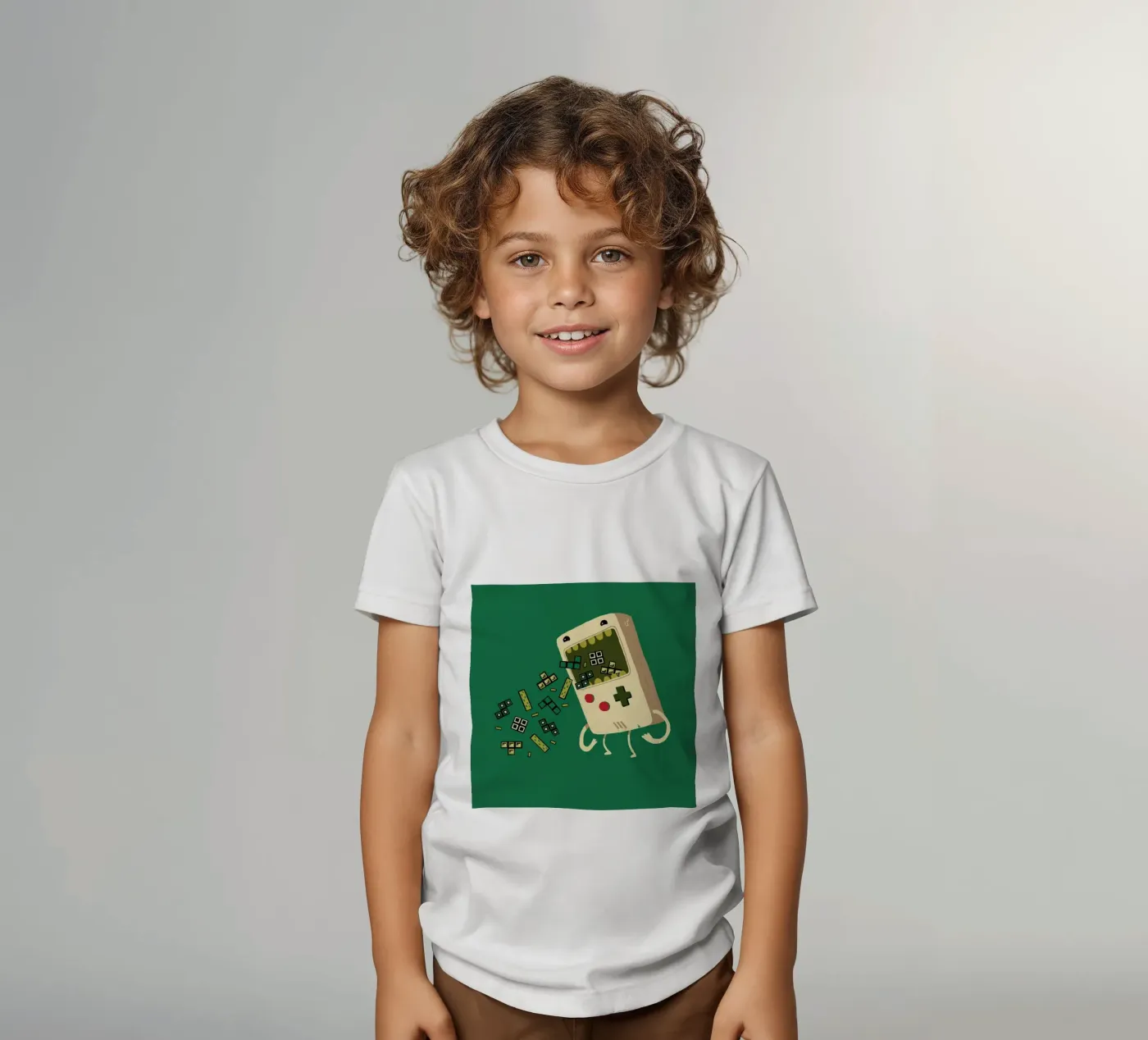 Pixel Puke kinder t-shirt van DinoMike