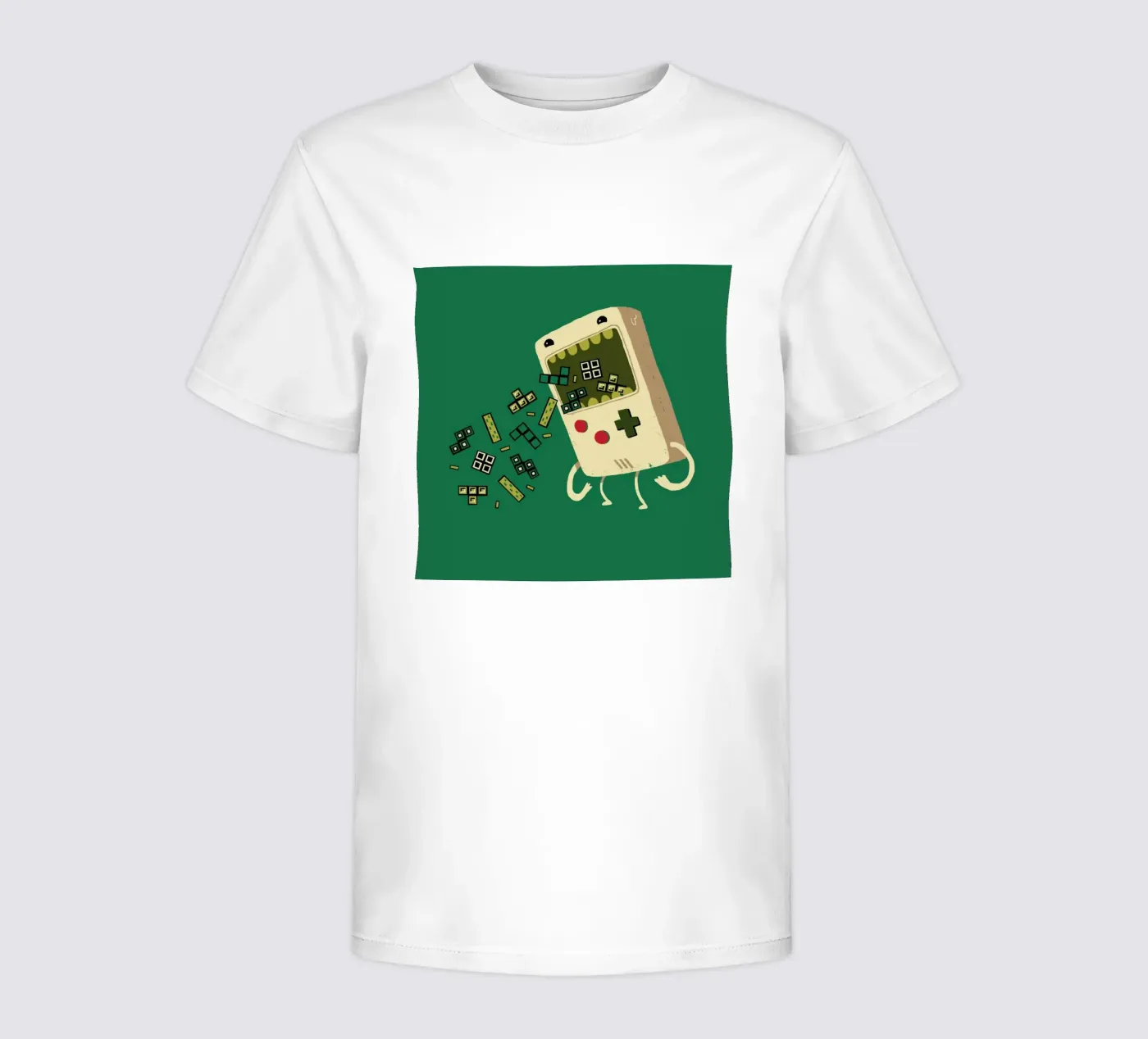 Pixel Puke kinder t-shirt van DinoMike