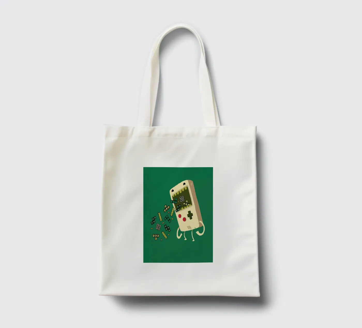 Pixel Puke tote bag by DinoMike