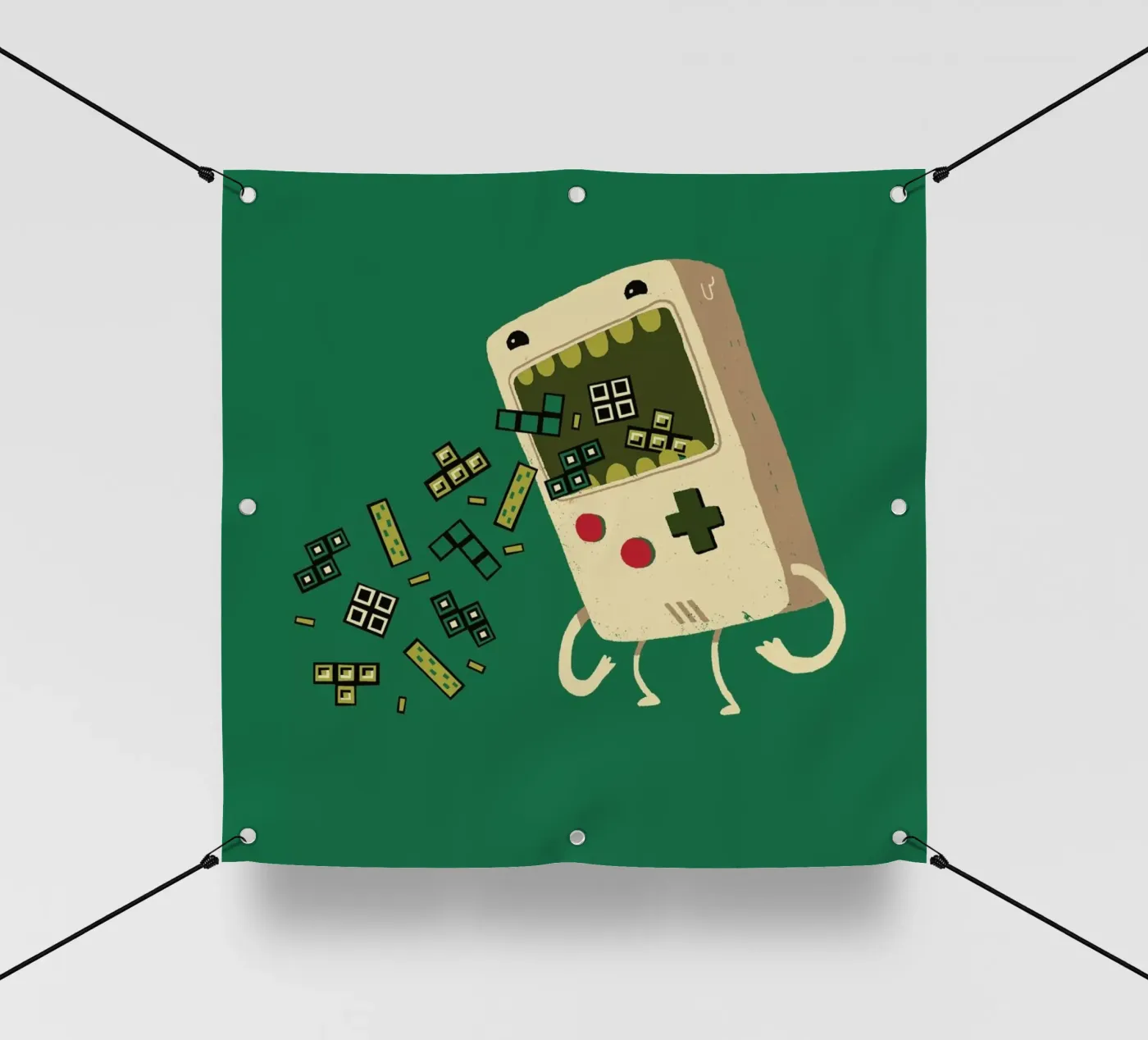 Pixel Puke telo in pvc da DinoMike