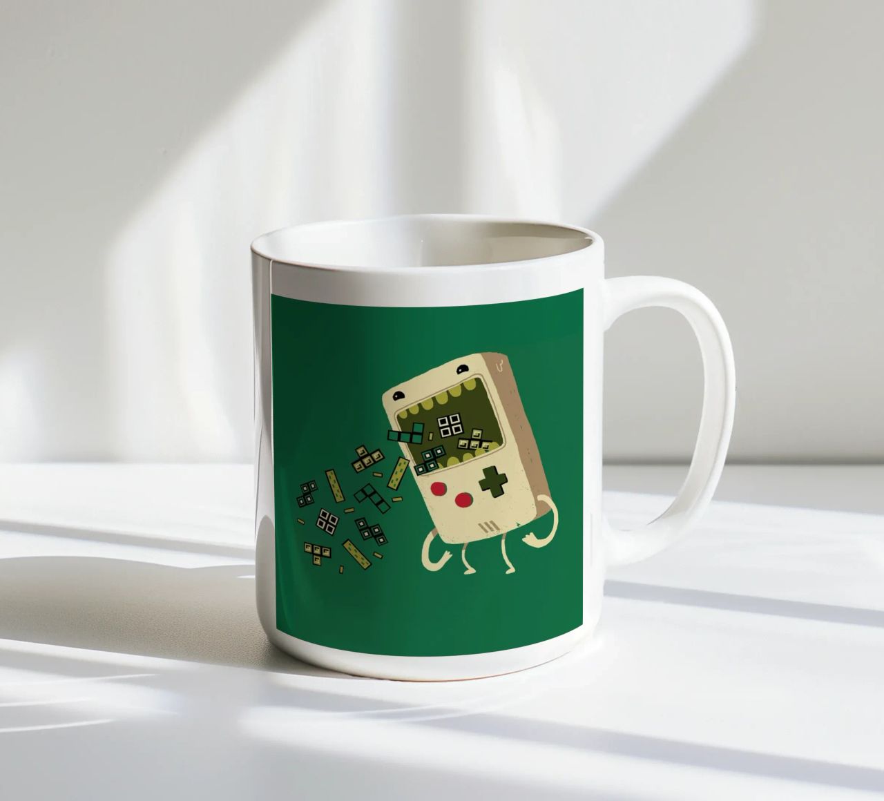 Pixel Puke tazza in ceramica da DinoMike