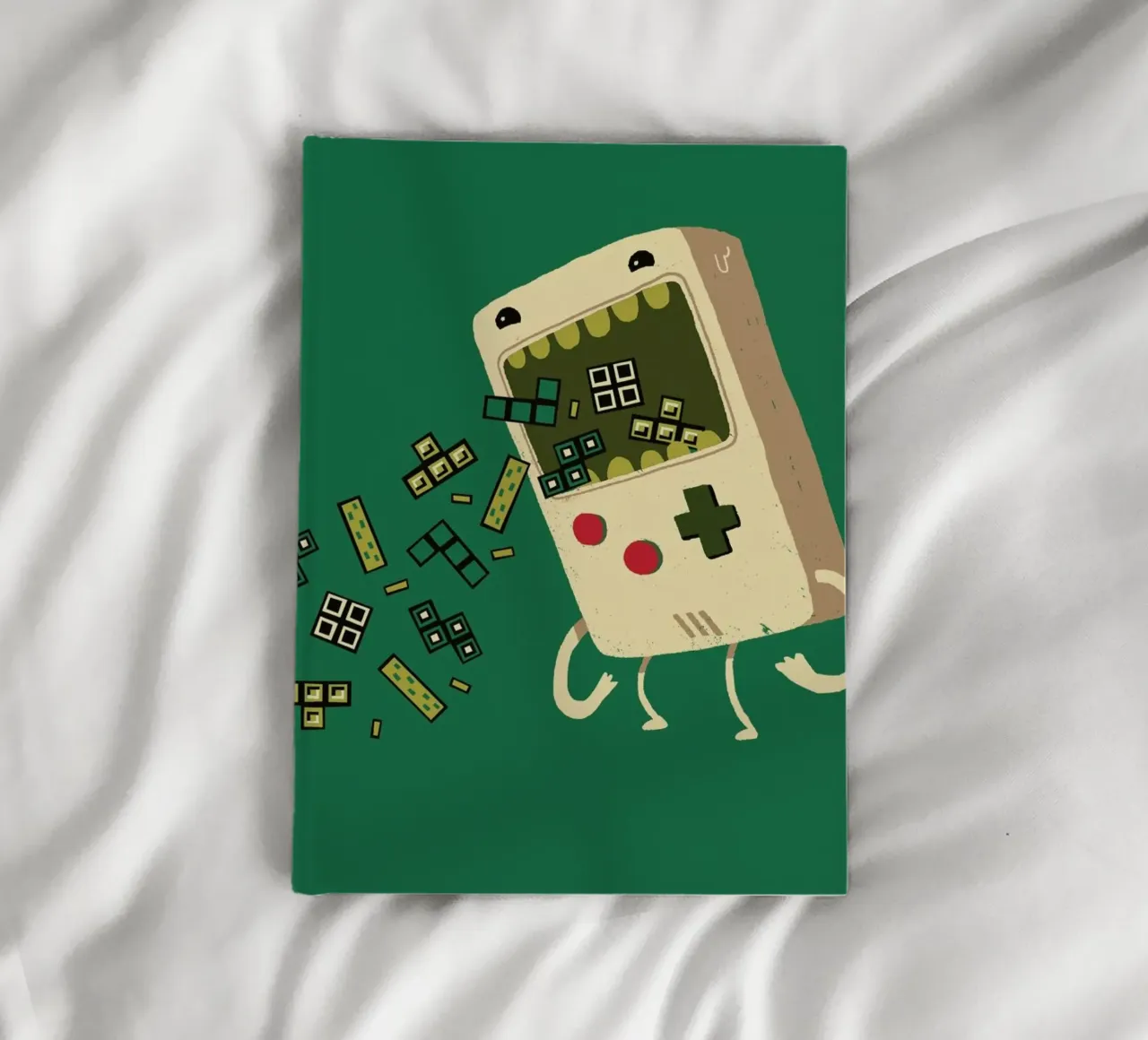 Pixel Puke notebook by DinoMike