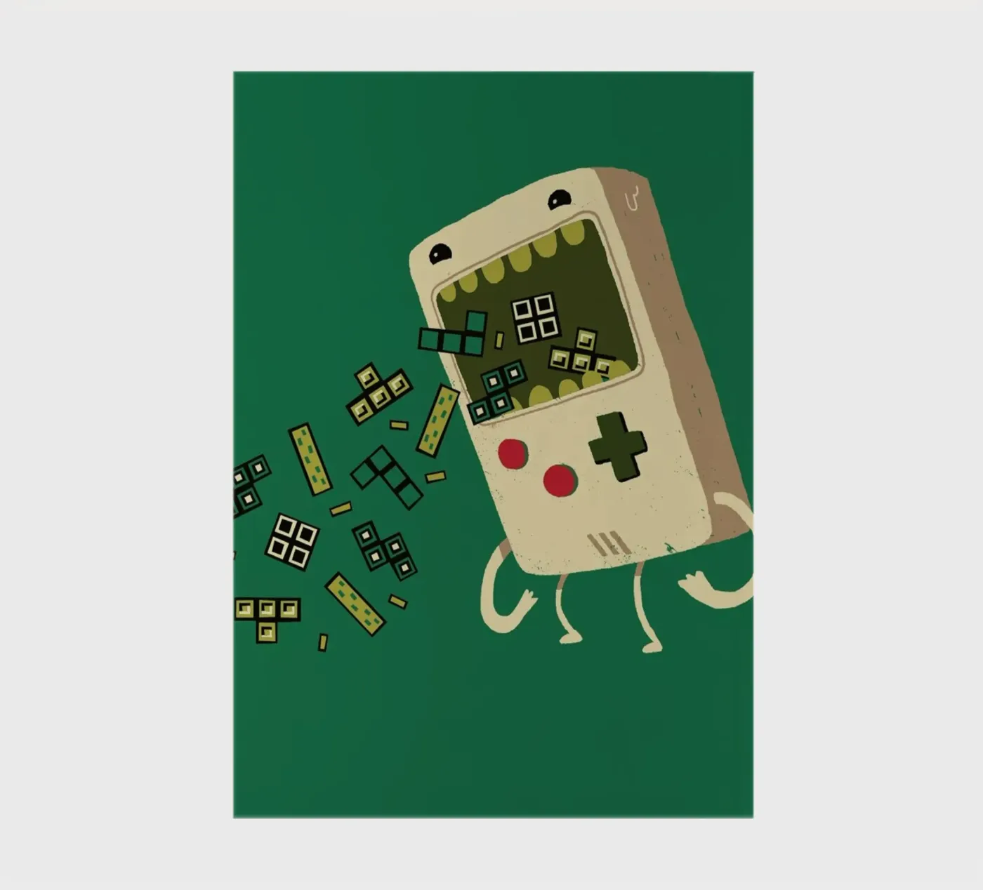Pixel Puke notebook by DinoMike