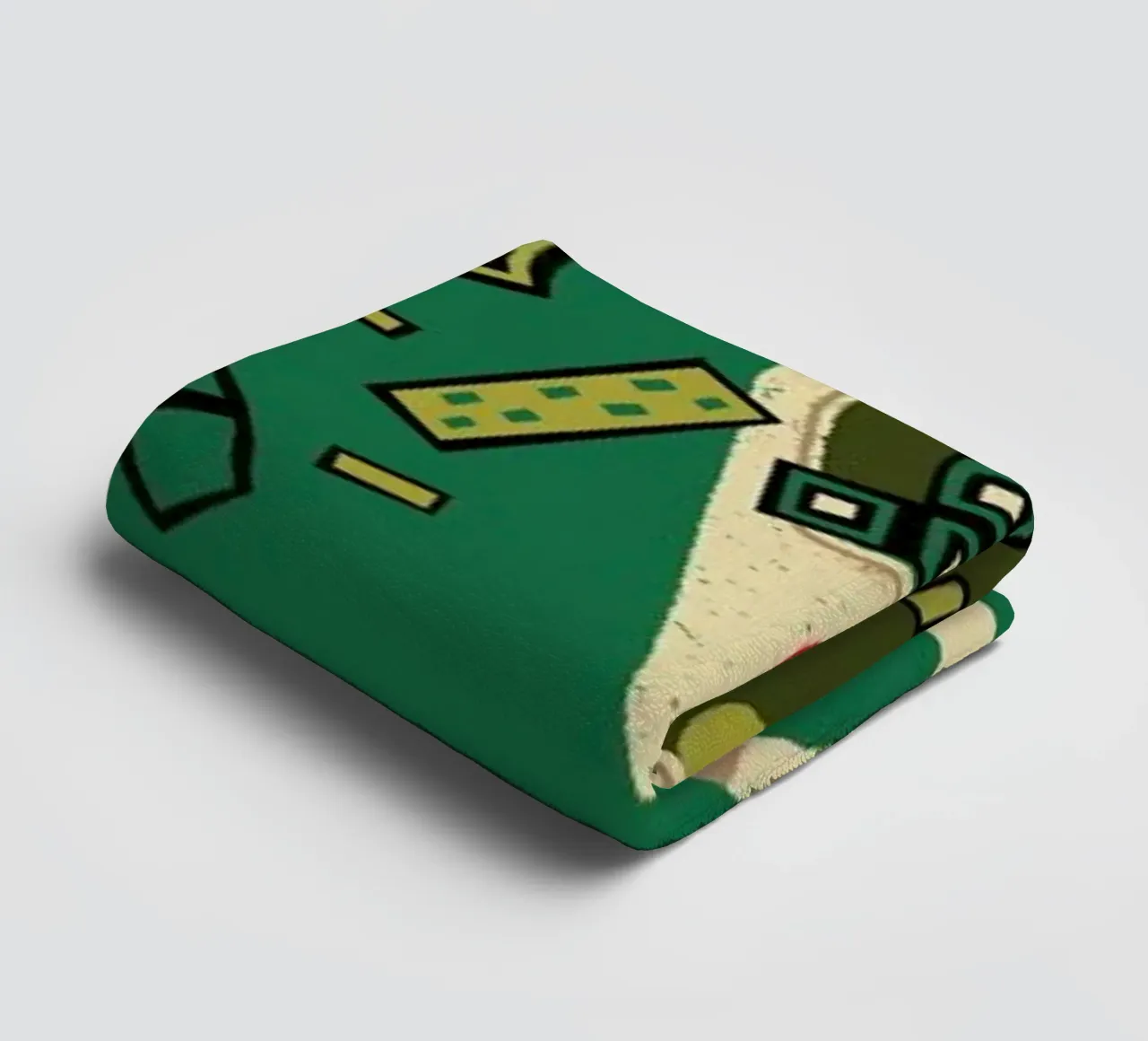 Pixel Puke towel by DinoMike