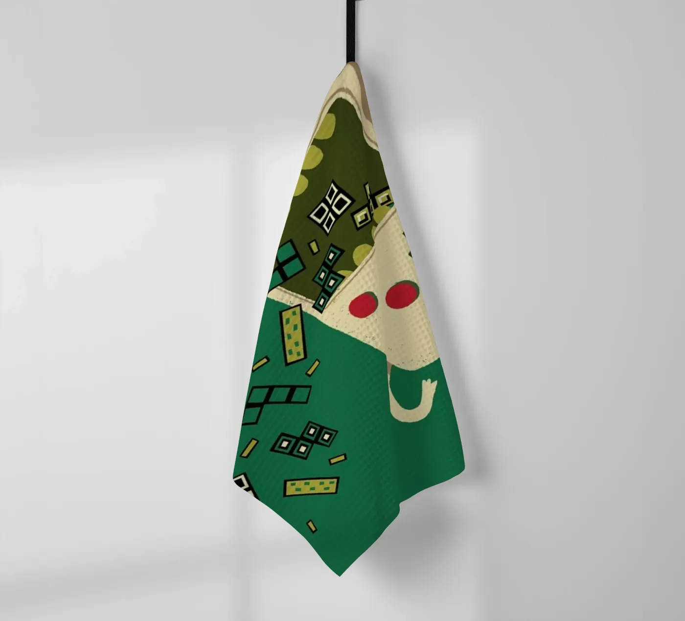 Pixel Puke Geschirrtuch von DinoMike